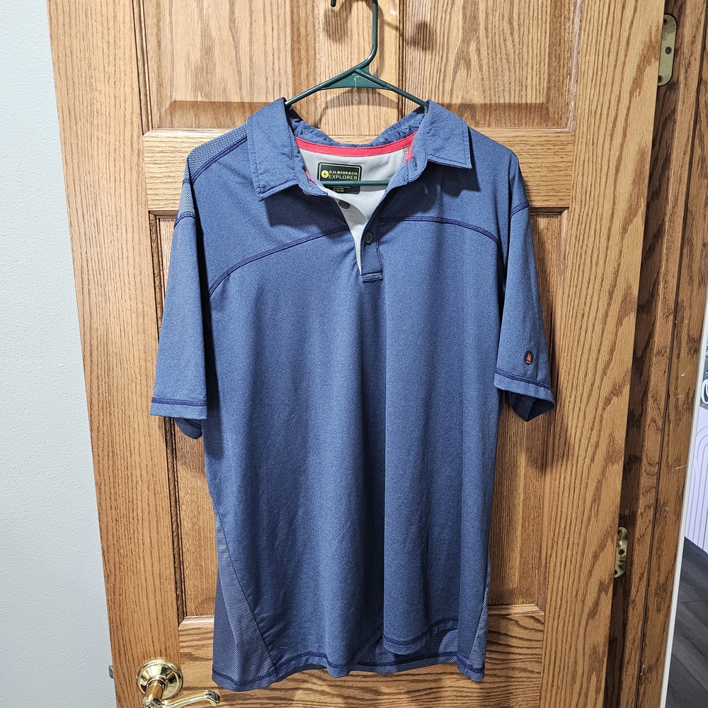 G.H. Bass & Co. Men's Navy Polo Shirt